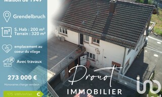 Maison 6 Pièces 200 m² à vendre à Grendelbruch (67190)