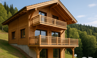 Terrain  800 m² à vendre à Arâches-la-Frasse (74300)