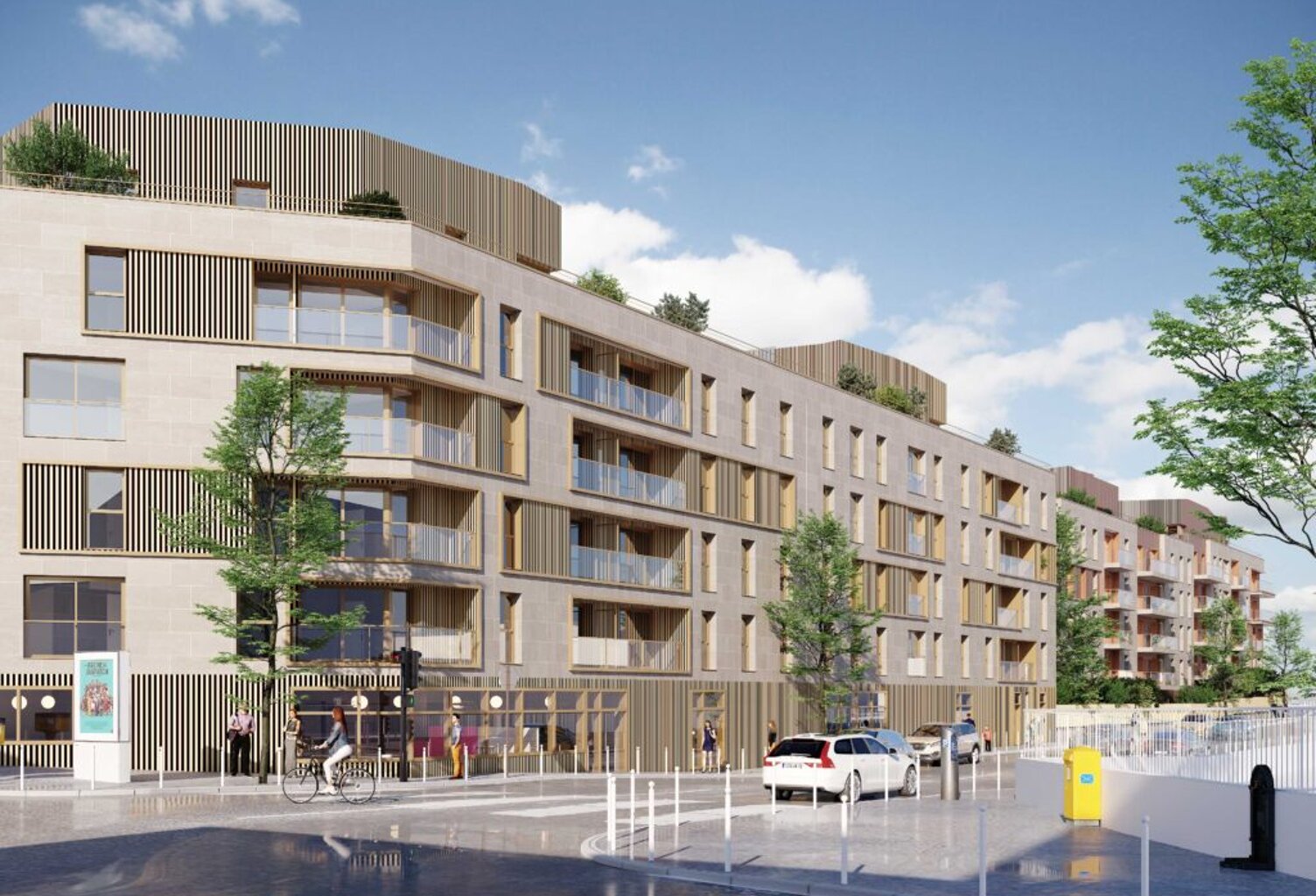 Vente programme neuf T2, T3, T4, T5 38 à 109 m² Aubervilliers (93300) — photo 1