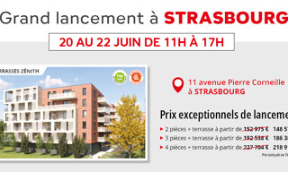 Appartement neuf   m² à vendre à Strasbourg (67000)