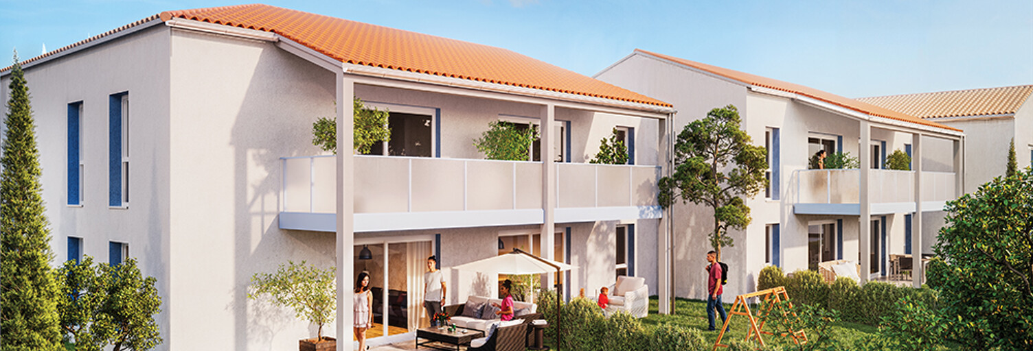 Appartement neuf T2, T3 Pièce 42 à 61 m² à vendre à Bretignolles-sur-Mer (85470)