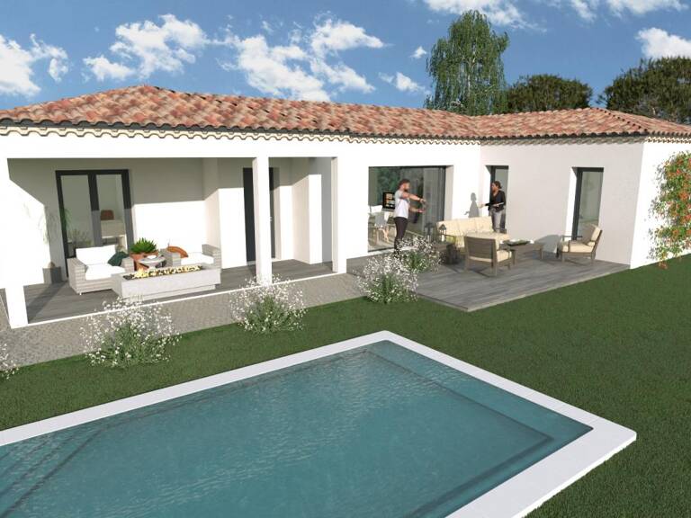 À VENDRE – Maison Plain-pied 3 Chambres – Hors lotissement à Malataverne (Drôme) — photo 1