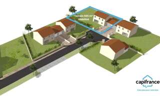 Terrain  565 m² à vendre à Mions (69780)