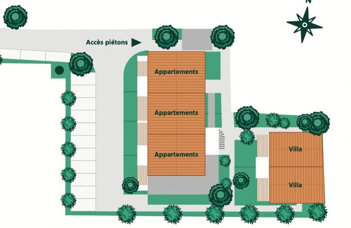 Maison neuve avec jardin et parking sécurisé — photo 4