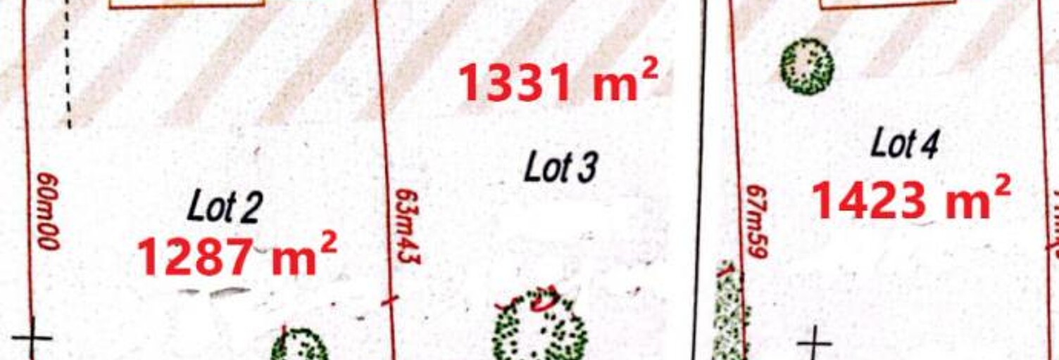 Terrain  1423 m² à vendre à Courdemanche (27320)