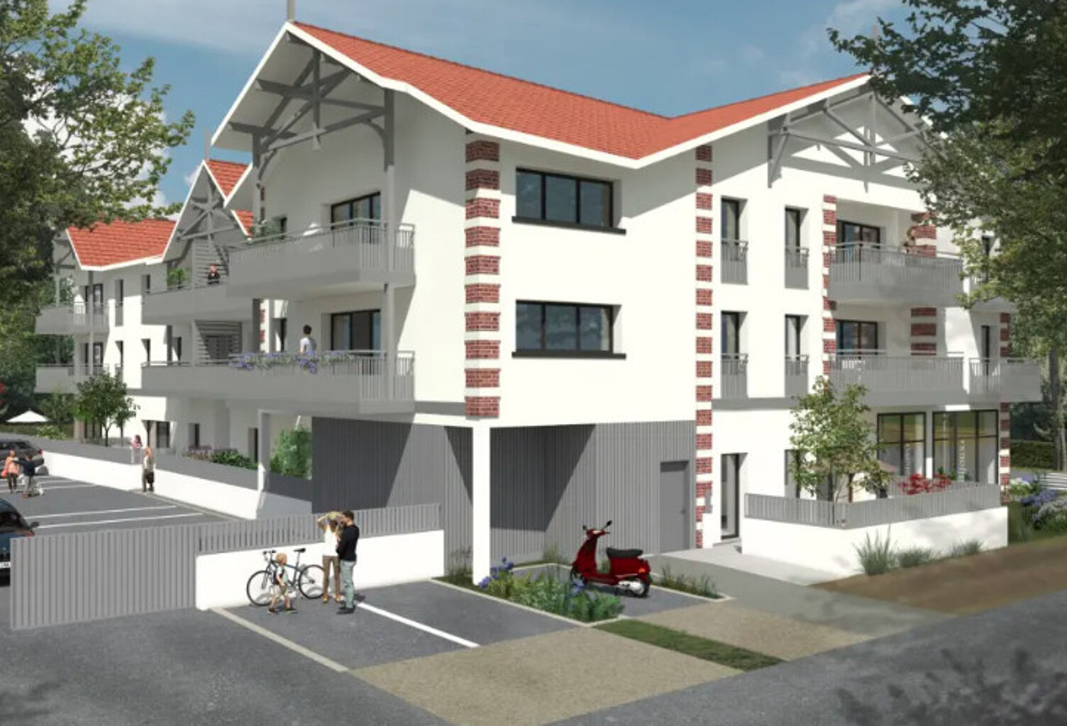 Vente programme neuf T2, T3, T4 41 à 101 m² Andernos-les-Bains (33510) — photo 1