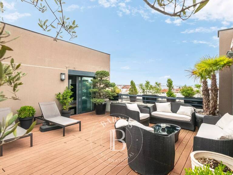 Lyon 8e - Sans Souci - toit terrasses de 122,36 m² - 3 chambres - terrasse de 70 m²  environ - Garage — photo 1
