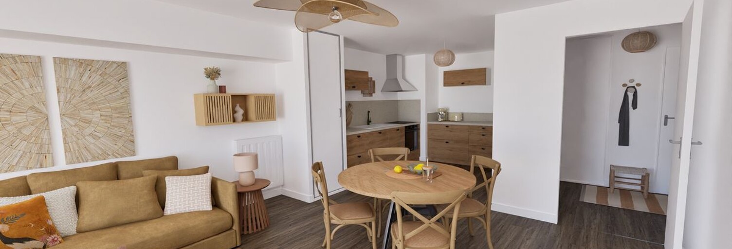 Appartement 2 Pièces 44 m² à vendre à Rezé (44400)