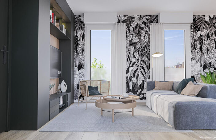 Vente programme neuf T1 21 à 26 m² Bordeaux (33800) — photo 2