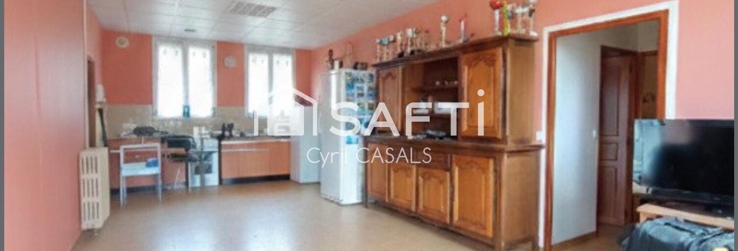 Maison 8 Pièces 138 m² à vendre à Saint-Vallier (71230)