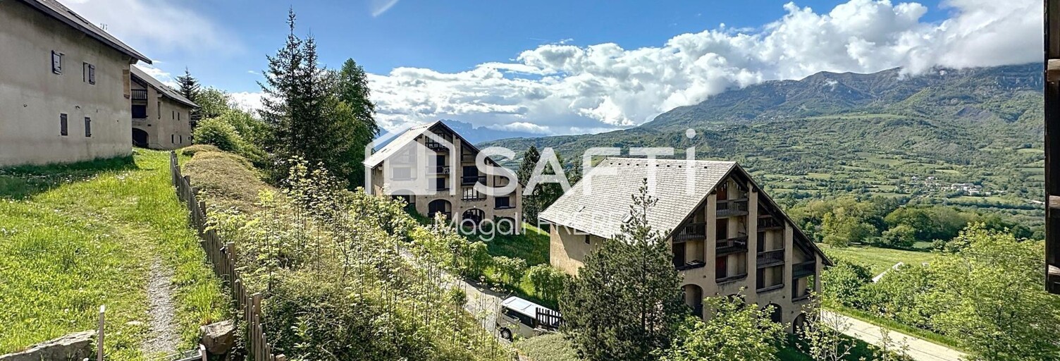 Appartement 2 Pièces 40 m² à vendre à Saint-Léger-les-Mélèzes (05260)