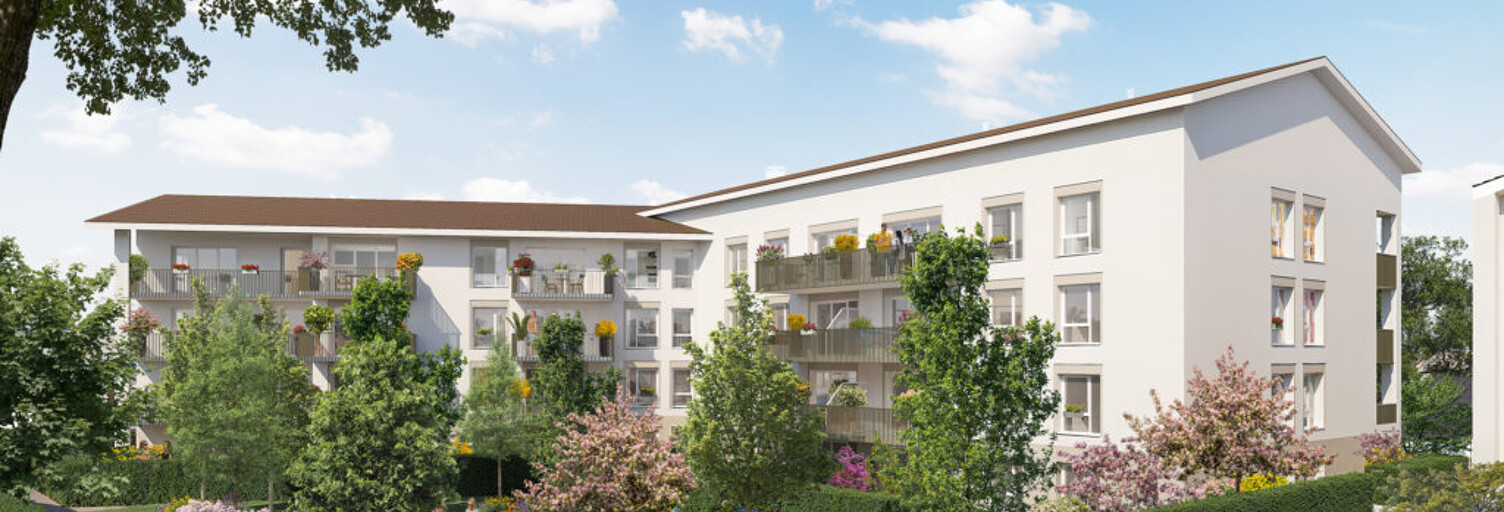Appartement neuf T2, T3, T4 Pièce 38 à 74 m² à vendre à Roanne (42300)