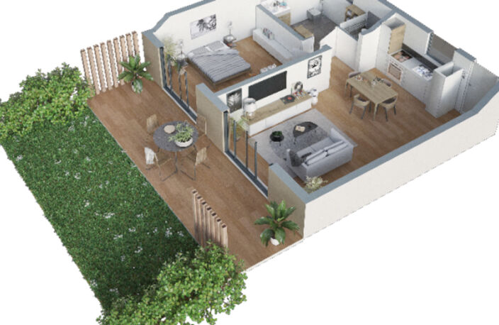 A VENDRE: Appartement T3 en R+1 à Cul de Sac — photo 5