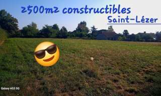 Terrain  2559 m² à vendre à Saint-Lézer (65500)