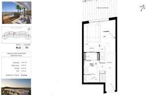 Appartement 1 Pièce 27 m² à vendre à Agde (34300)