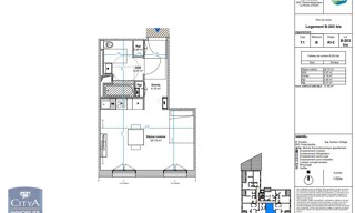 Appartement 1 Pièce 31 m² à louer à La Riche (37520)