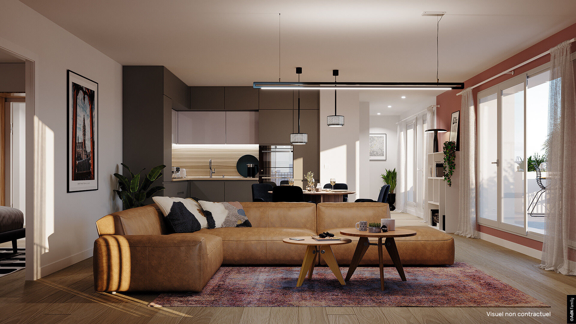 Appartement neuf 2 pièces 43 m²