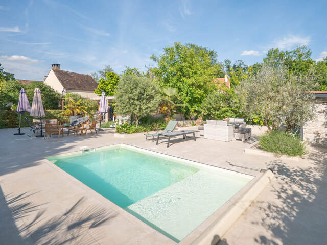 ITTEVILLE: Maison familiale rénovée avec jardin, piscine et — photo du bien