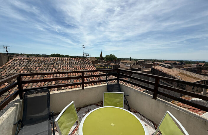 Agde, Maison de ville en pierre . Vue exceptionnelle depuis votre terrasse plein sud — photo 3