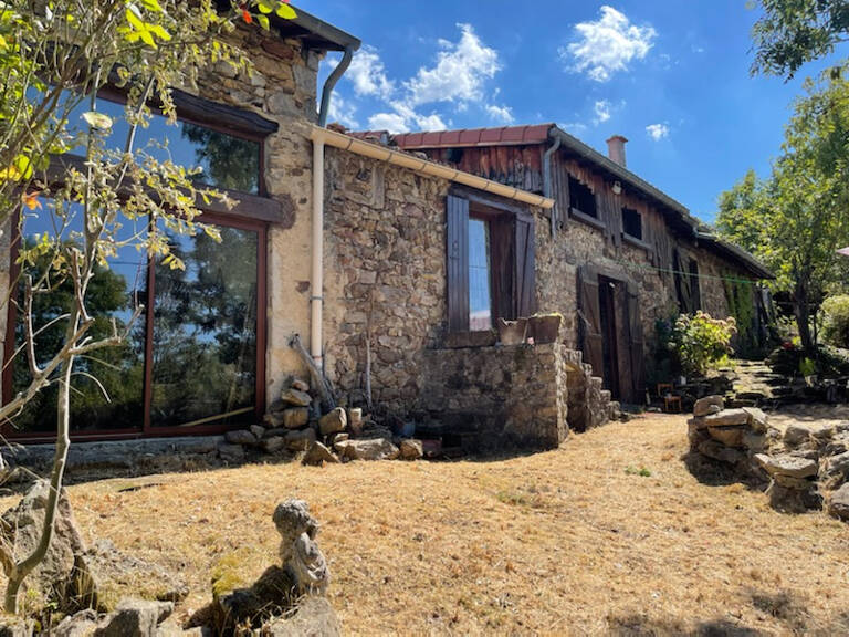 Maison en pierre avec terrain sur les hauteurs de ST MARCEL — photo 1