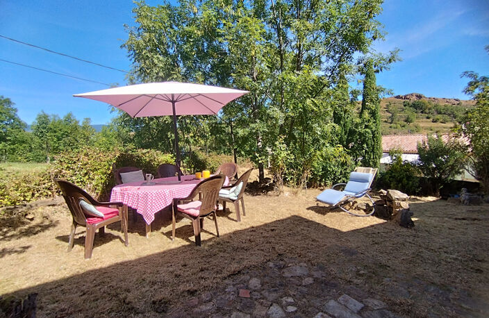 Maison en pierre avec terrain sur les hauteurs de ST MARCEL — photo 4