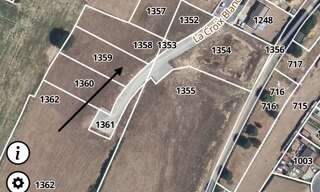 Terrain  1084 m² à vendre à Le Lude (72800)