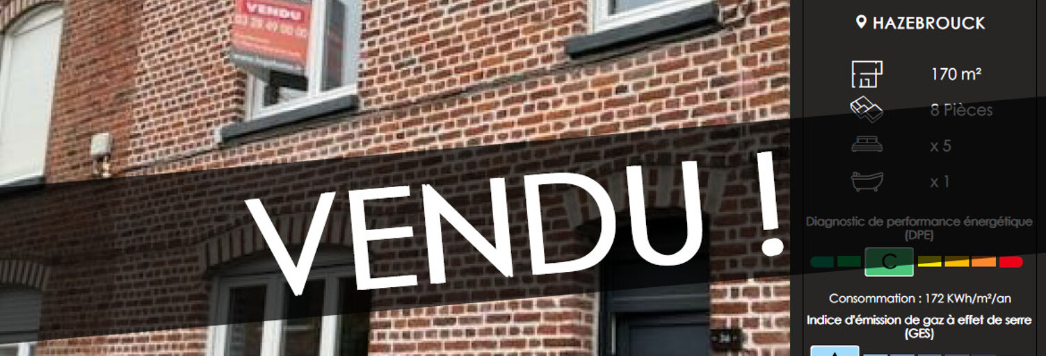 Maison 8 Pièces 170 m² à vendre à Hazebrouck (59190)