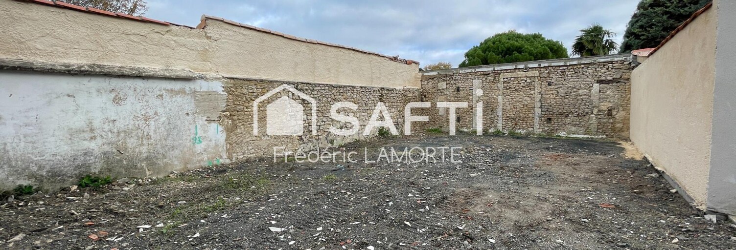 Terrain  188 m² à vendre à La Rochelle (17000)