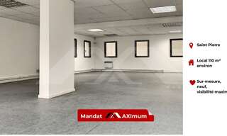 Commerce 1 Pièce 110 m² à louer à Saint-Pierre (97410)