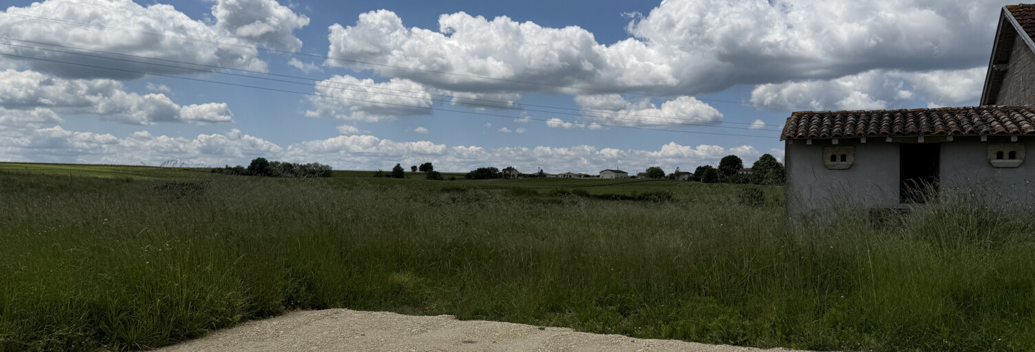 Terrain  1559 m² à vendre à Branne (33420)