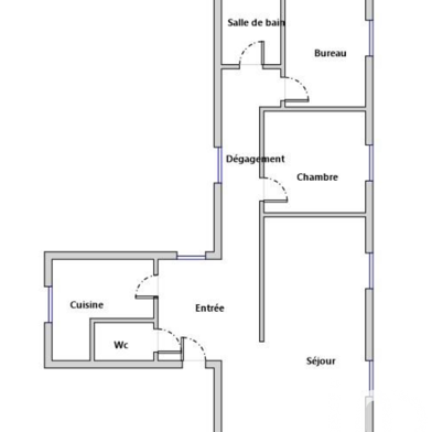 Appartement 3 pièces 365000 €