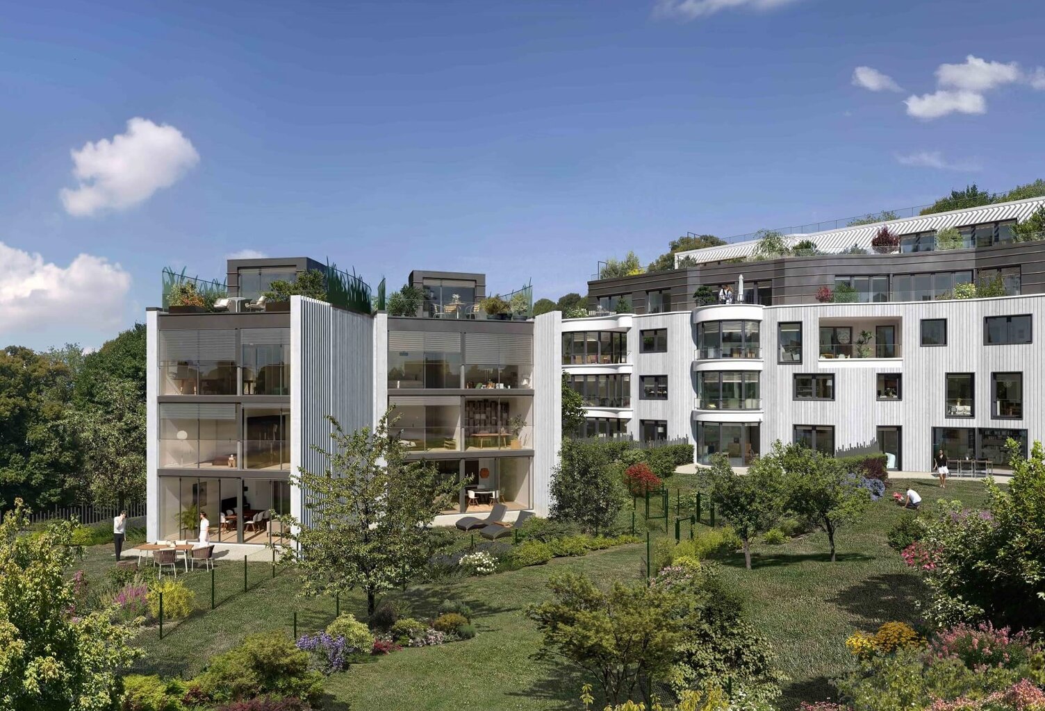 Vente programme neuf T2, T4, T5 52 à 138 m² Ville-d'Avray (92410) — photo 1