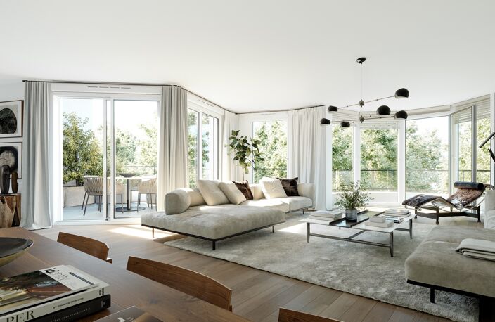 Vente programme neuf T2, T4, T5 52 à 138 m² Ville-d'Avray (92410) — photo 3