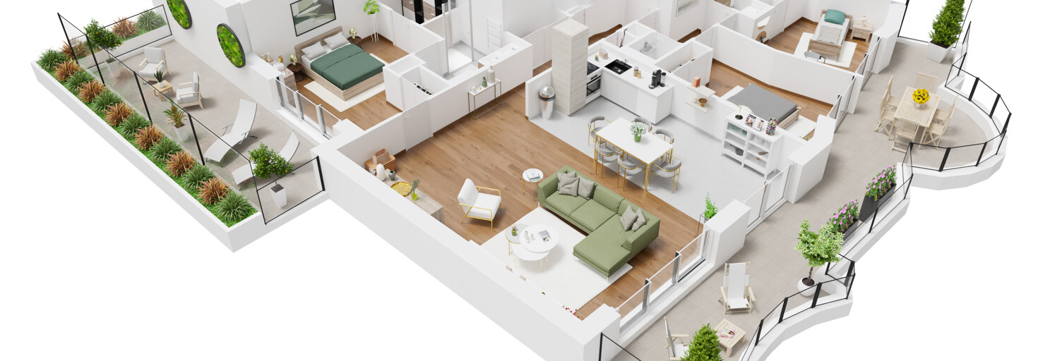 Appartement 2 Pièces 52 m² à vendre à Ville-d'Avray (92410)