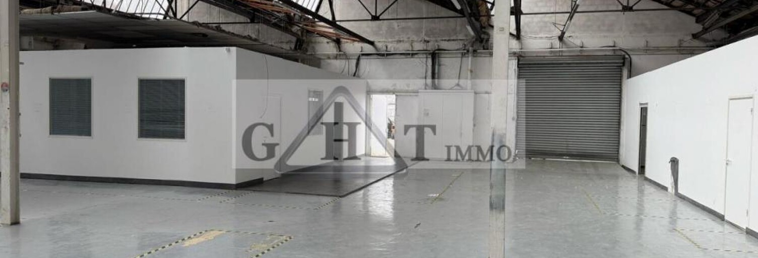 Local industriel  600 m² à louer à Pantin (93500)