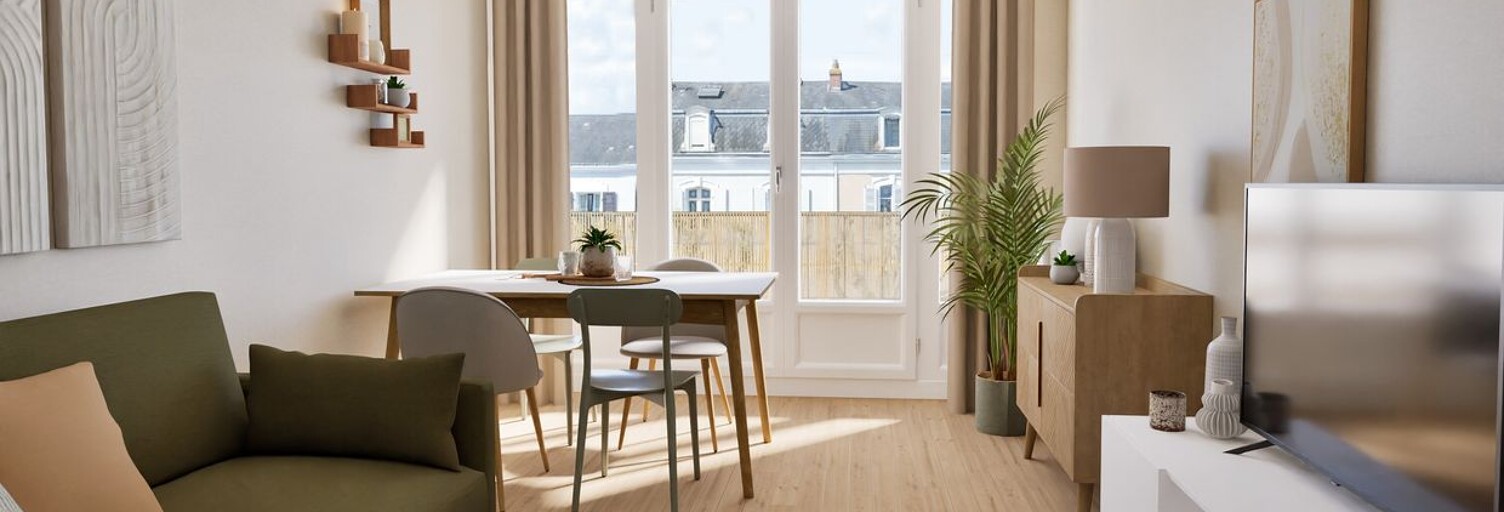 Appartement 3 Pièces 56 m² à vendre à La Roche-sur-Yon (85000)