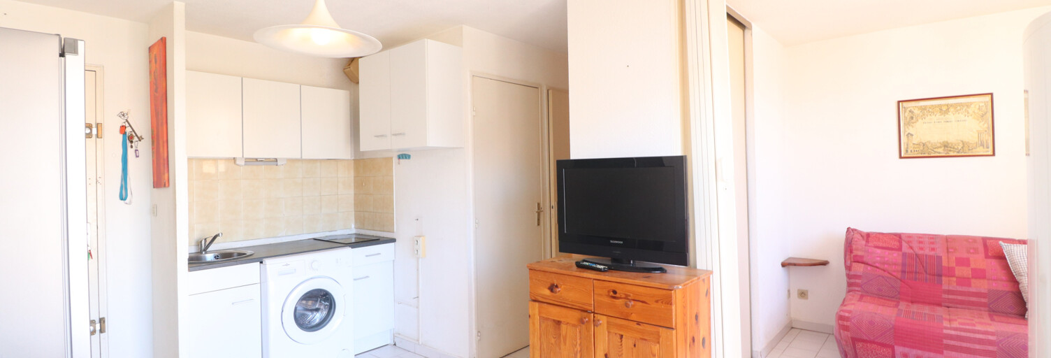 Appartement 2 Pièces 27 m² à vendre à Sète (34200)