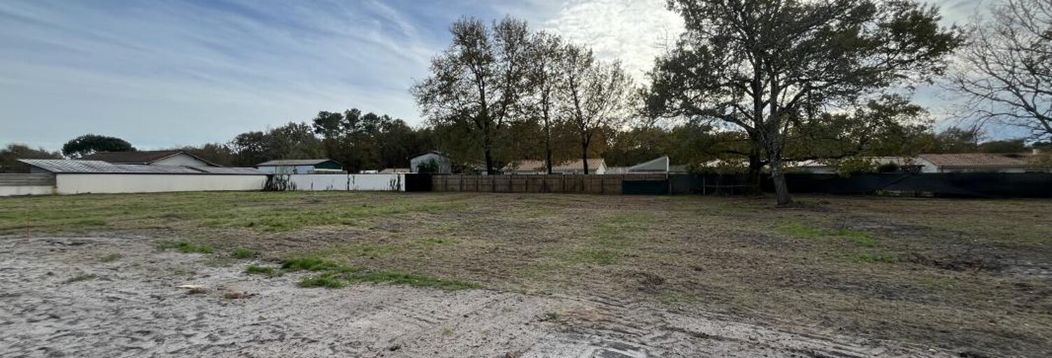 Terrain 800 m² à construire Saint-Magne (33125)