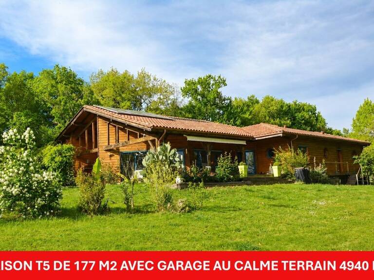 MAISON TYPE T5 DE 177 M2 TERRAIN 4940 M2 PROCHE DE BARBOTAN — photo 1