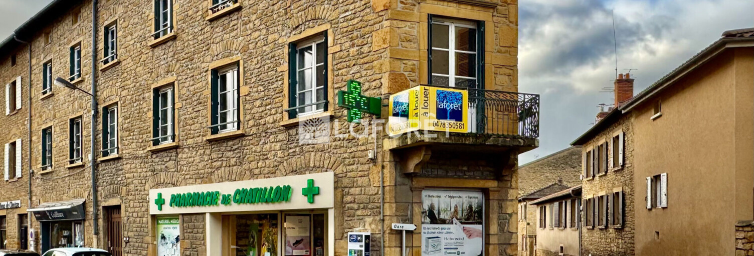 Commerce  74 m² à louer à Châtillon (69380)