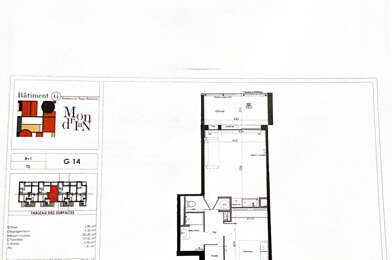Appartement 2 pièces 833 €