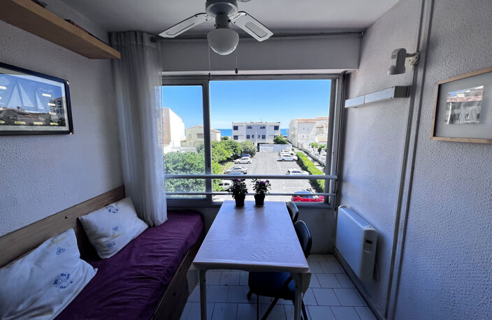 ACHAT CAP D'AGDE - QUARTIER FALAISES - T2 COIN CABINE AVEC P — photo 2