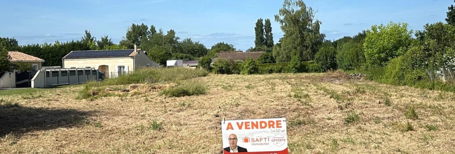 Terrain  3450 m² à vendre à Ambarès-et-Lagrave (33440)