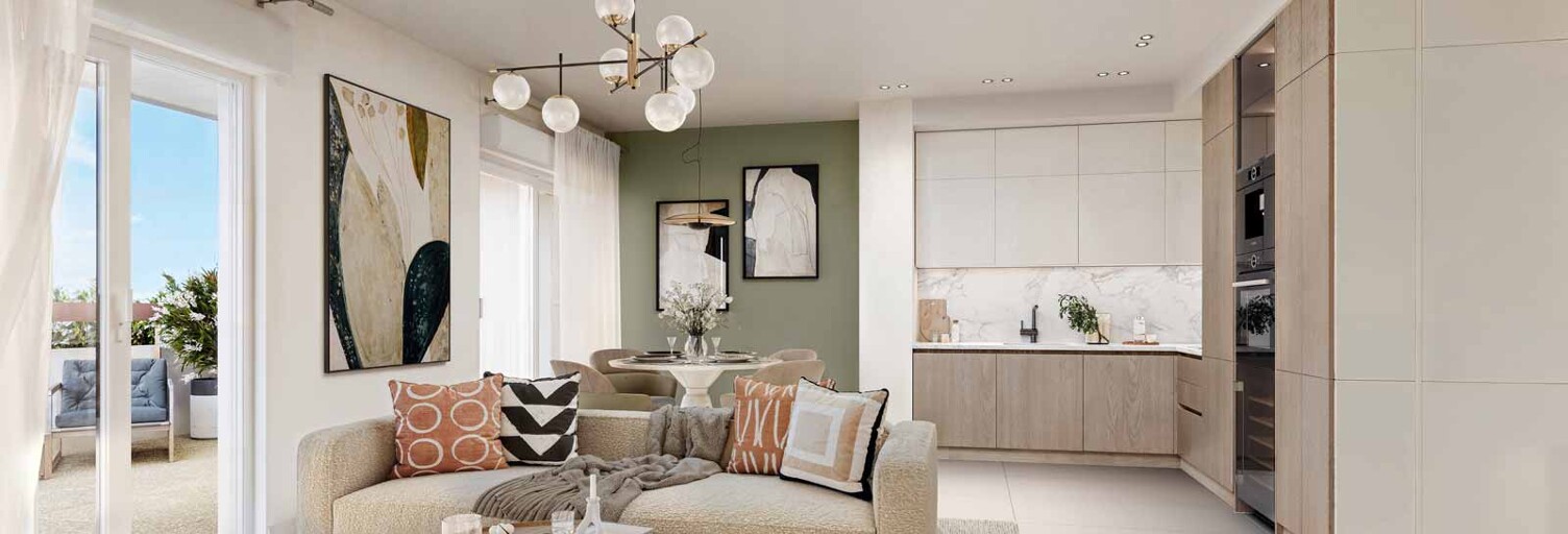 Appartement neuf T2, T3, T4 Pièce 37 à 131 m² à vendre à Marseille 9 (13009)