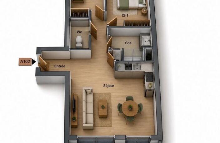 Appartement À Vendre — photo 2