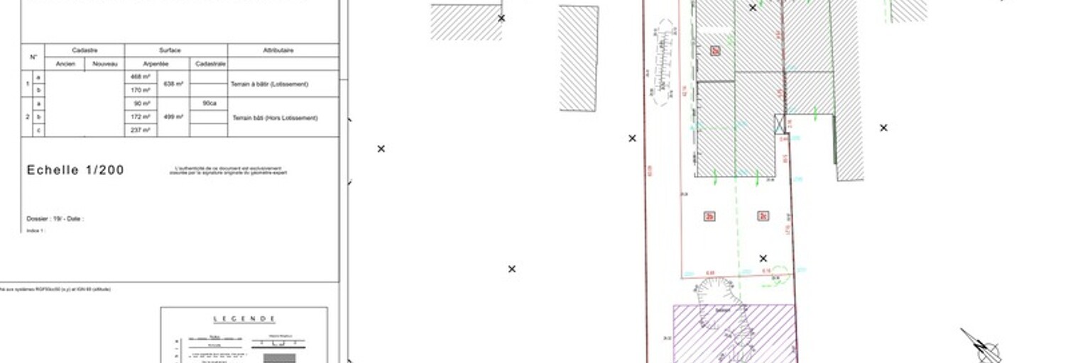 Terrain  638 m² à vendre à Lille (59160)