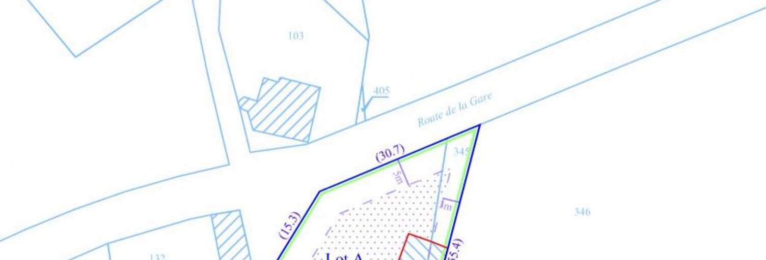 Terrain  1100 m² à vendre à Peyrilhac (87510)