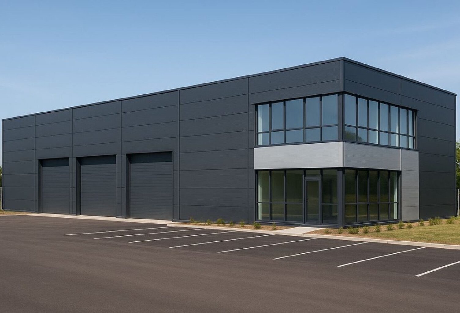 TERRAIN À BÂTIR POUR DES LOCAUX D'ENTREPRISE — photo 1