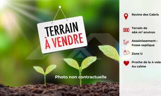 Terrain  464 m² à vendre à Saint-Pierre (97410)