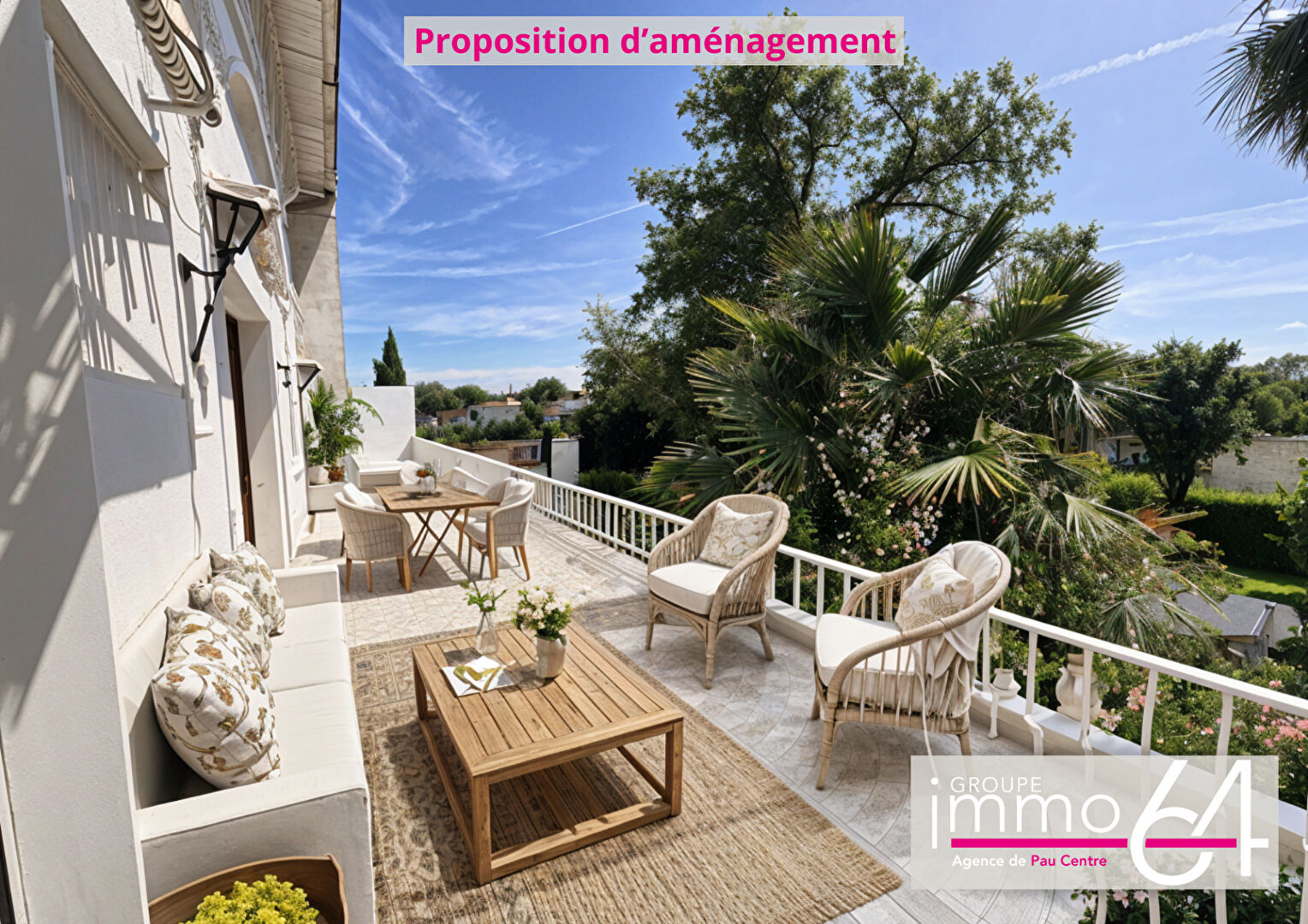 Appartement 3 pièces  à vendre Idron 64320